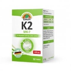 Sunlife K2 MK-7 Tablet 50 li