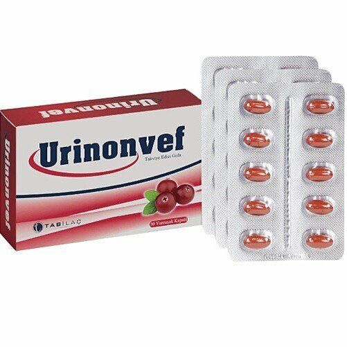 Urinonvef 200 mg 30 Kapsül