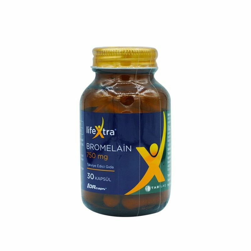 Lifextra Bromelain Kapsül 30 lu