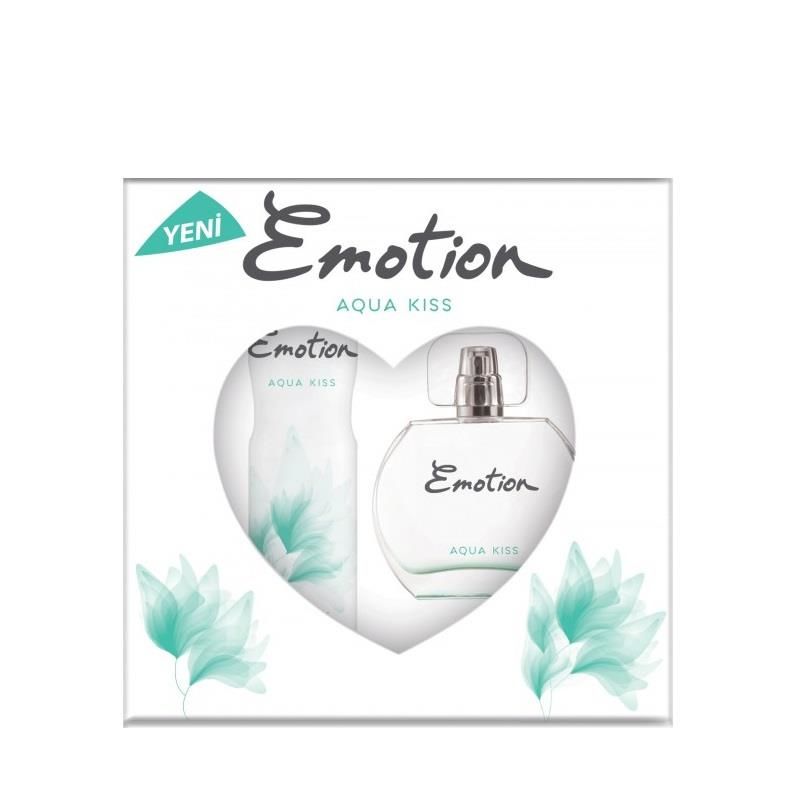 Emotion Aqua Kiss EDT 50 ml Kadın Parfüm Seti