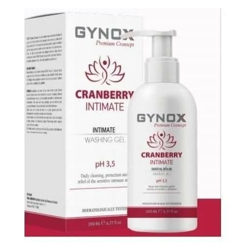 Gynox Cranberry Intim Yıkama Jeli 200 Ml