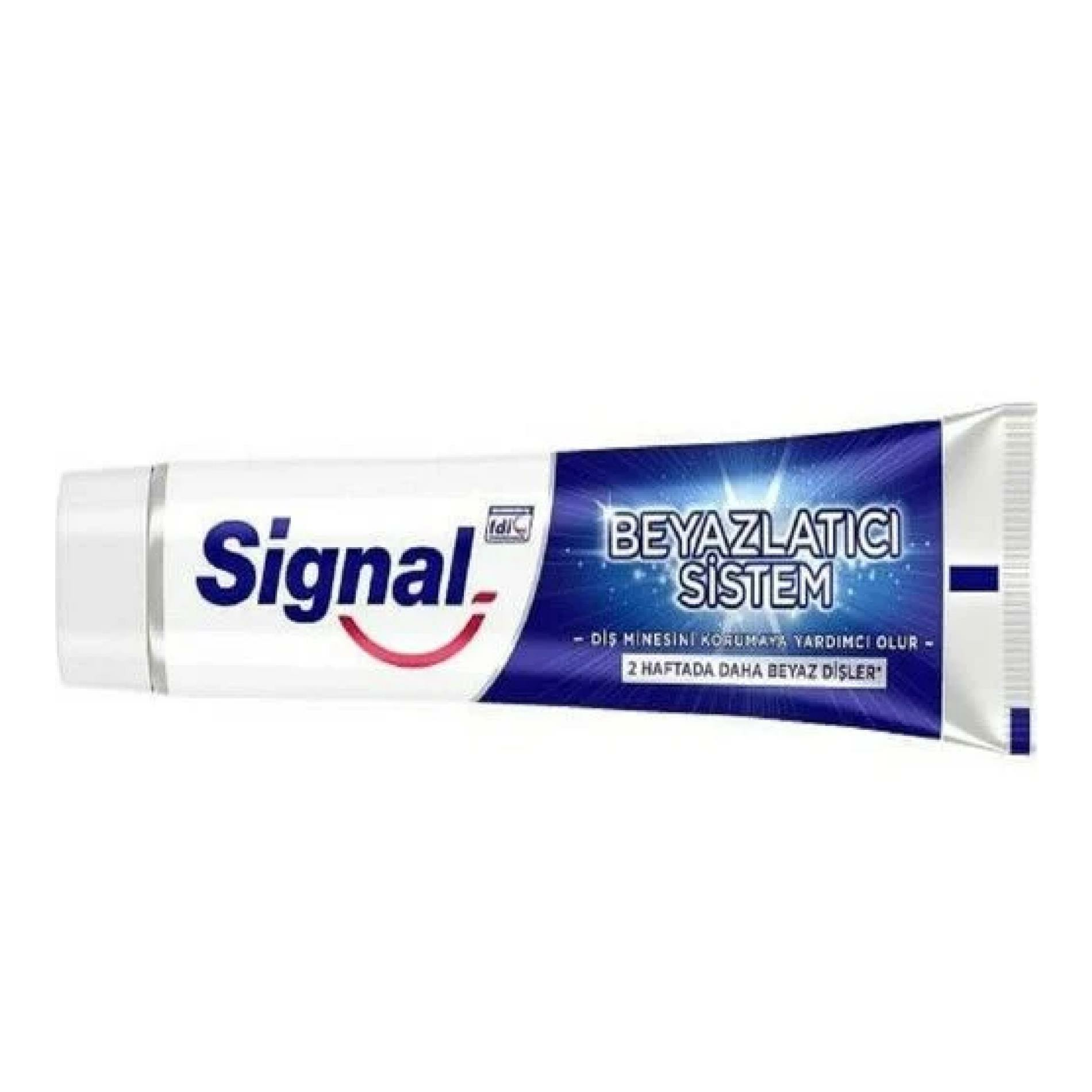 Signal 50 ml. Diş Macunu Beyazlatıcı Sistem