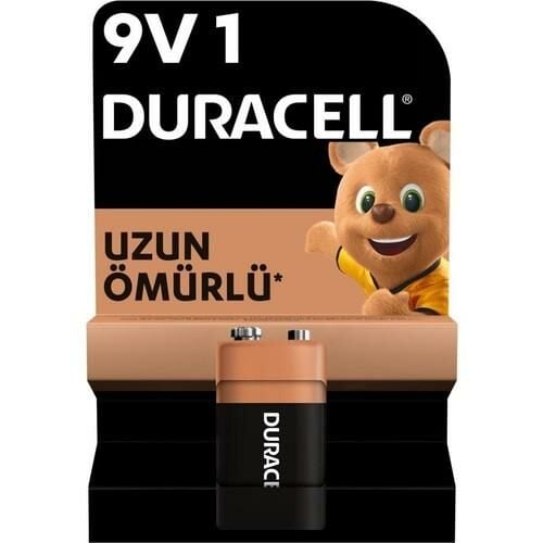 Duracell Pil 9 Volt