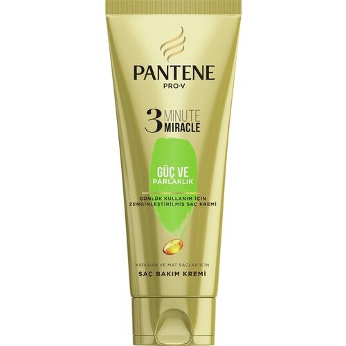 Pantene 3 Minute Saç Bakım Kremi Güç ve Parlaklık