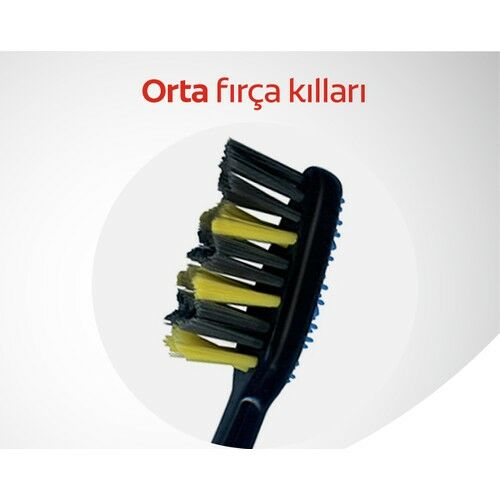 Colgate Diş Fırçası Zıgzag Charcoal Medium