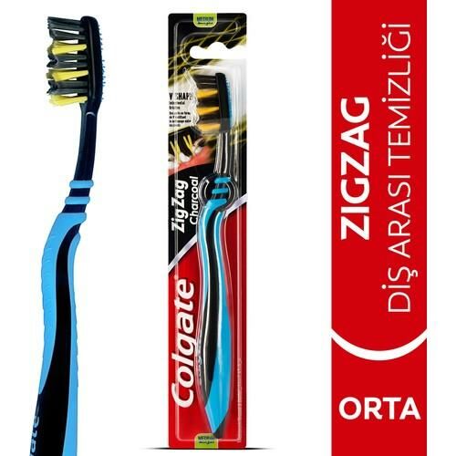 Colgate Diş Fırçası Zıgzag Charcoal Medium