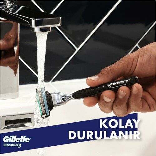 Gillette Tıraş Bıçağı Mach-3 2'li Başlık