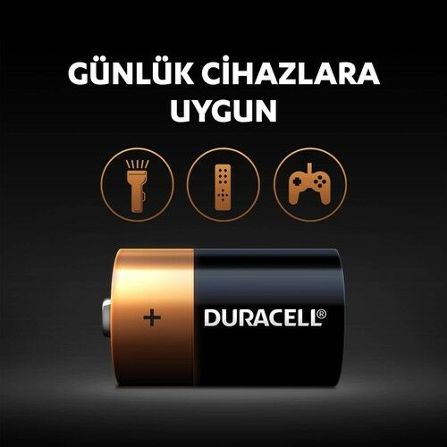 Duracell Pil Büyük 2'li