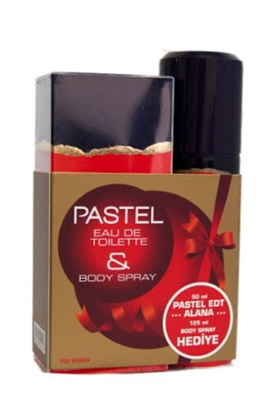 Kofre Pastel Kadın Parfüm Kofre Edt 50 ml + 125 ml Deodorant Kadın