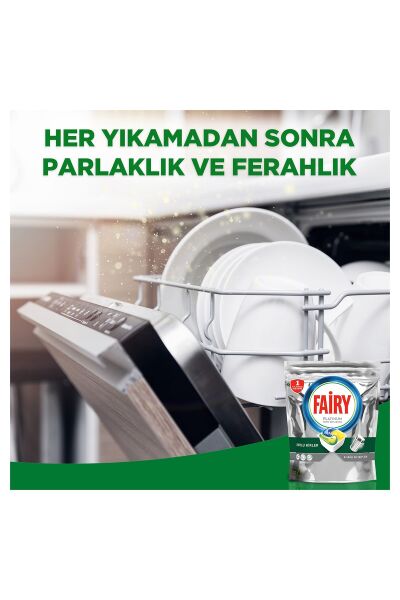 Fairy Platinum Bulaşık Makinesi Deterjanı Tableti / Kapsülü Limon Kokulu 60 Yıkama