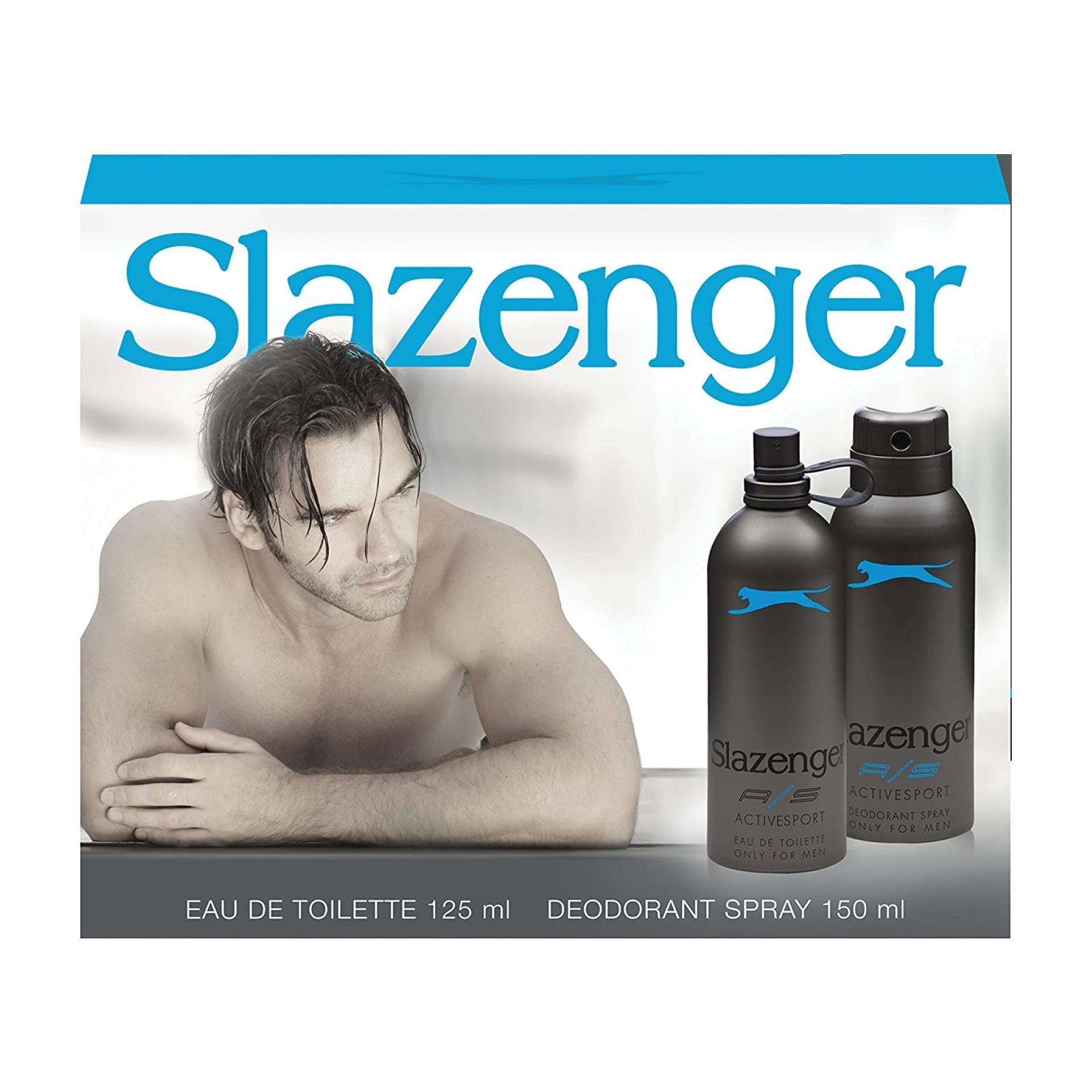 Slazenger EDT 125Ml + 150 Ml Deo (Mavi)