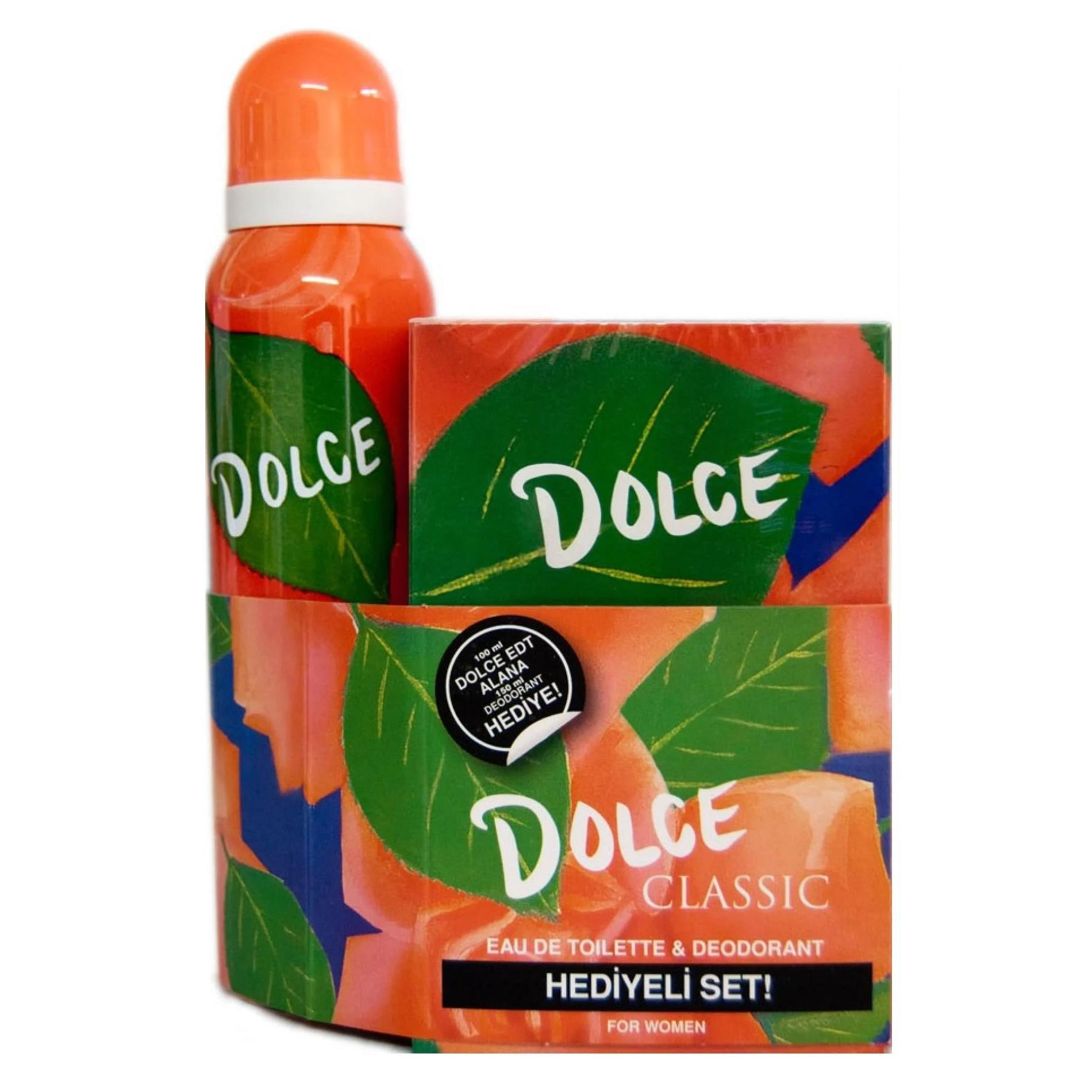 Kofre Dolce Kadın Parfüm 100 ml + Deodorant 150 ml Classic