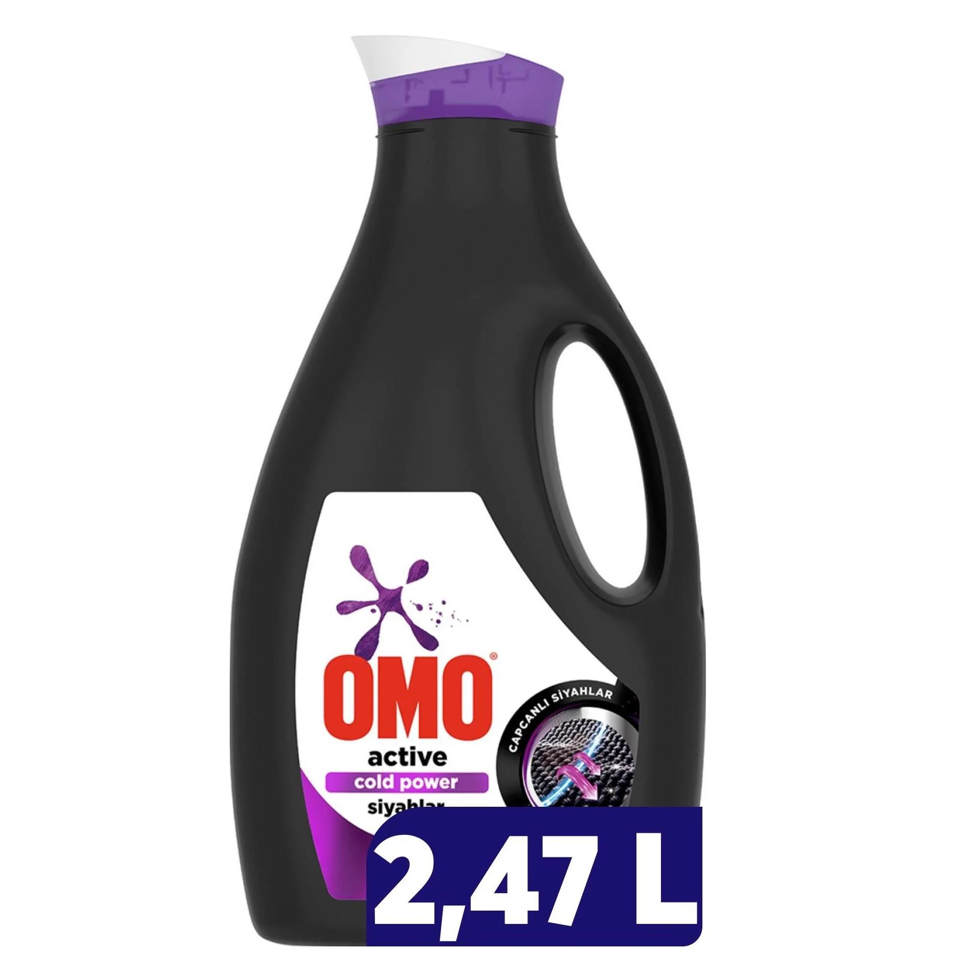 Omo Sıvı Çamaşır Deterjanı 2,47 L Siyahlar