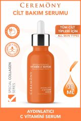 Ceremony C Vitamini Aydınlatıcı Cilt Bakım Serumu 30 ml