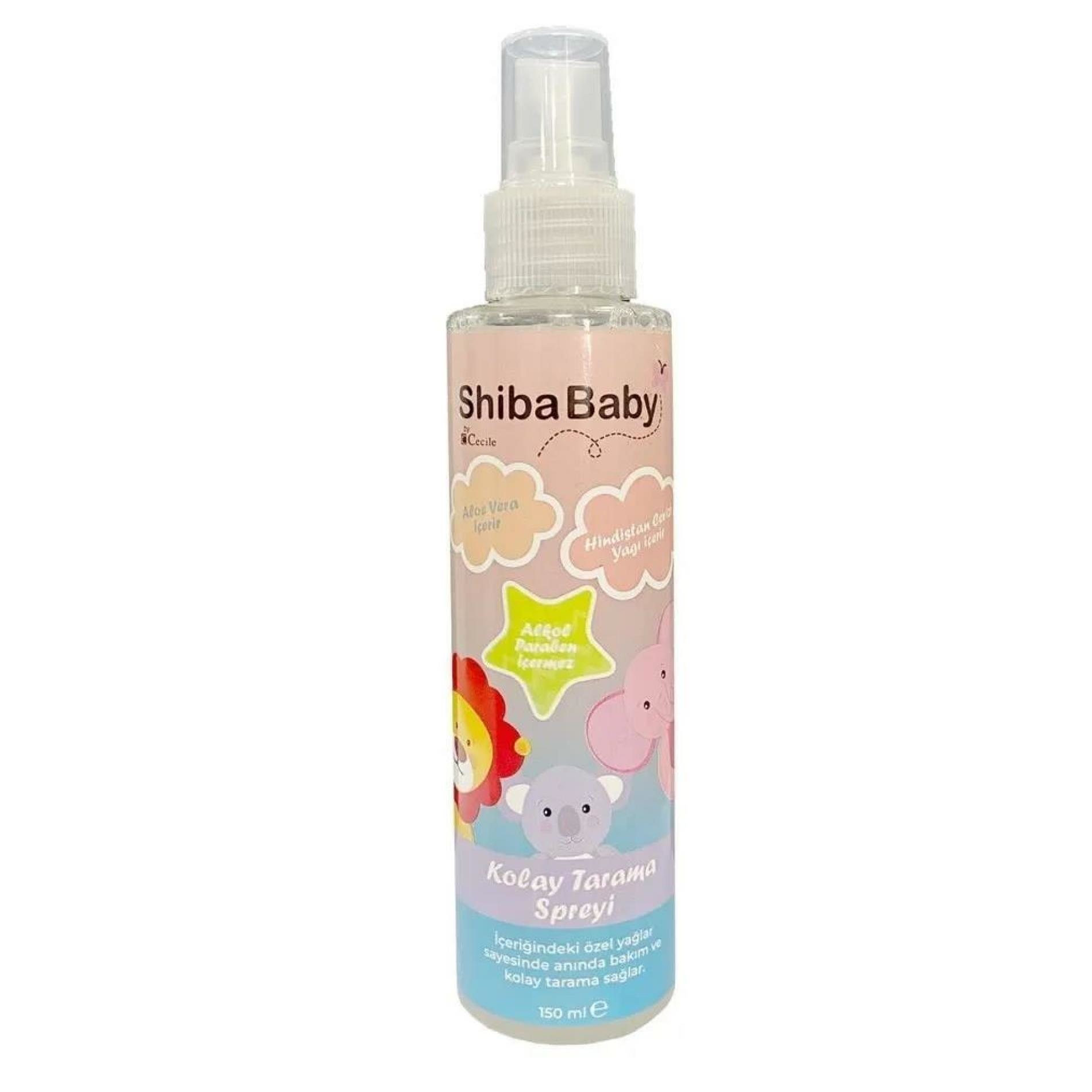 Kolay Tarama Sprey Cecile 150 ml Shiba Baby Fil