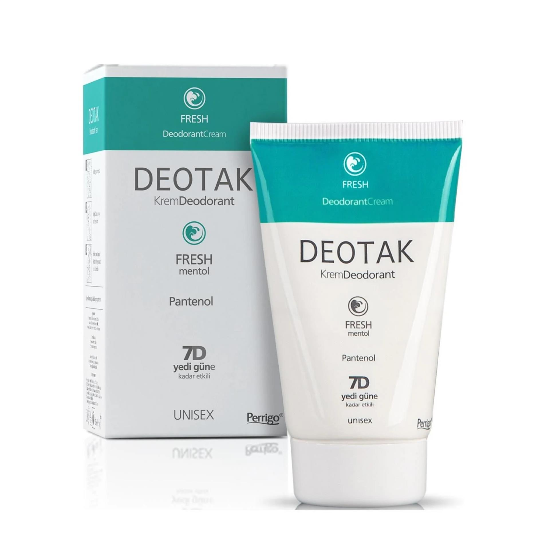 Krem Deodorant Deotak 35 ml Fresh