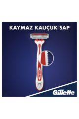 Gillette Blue-3 8'li Pride