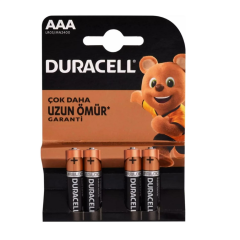 Duracell İnce Pil 4'lü