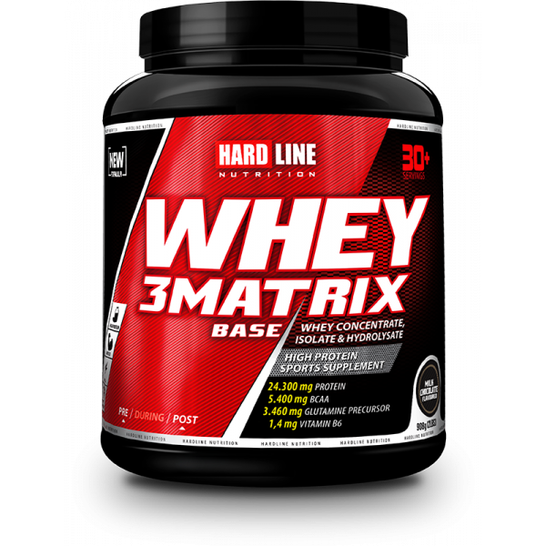 Hardline Whey 3 Matrix Base 908 Gr