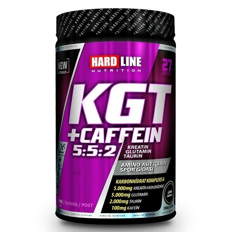 Hardline KGT +CAFFEIN 5:5:2 1000 Gr - Limon
