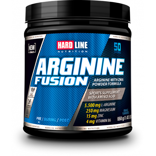 Hardline Arginine Fusion 650 Gr Portakal