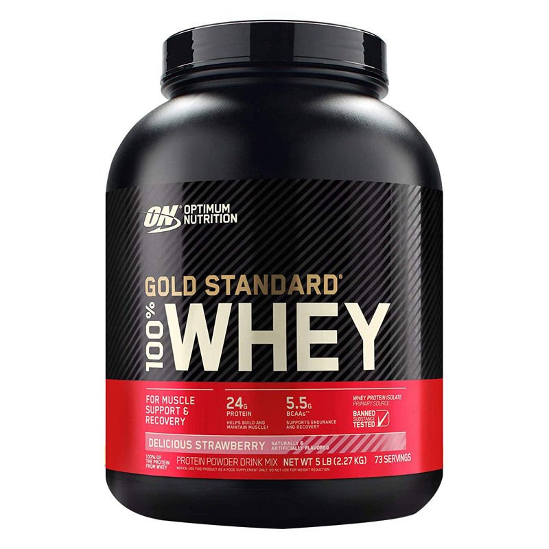 Optimum Gold Standard Whey Protein Tozu 2273 Gr Çilek