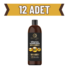 12 ADET Bab-ı Şifa Vitamin Kompleks Şampuan 400 ml.