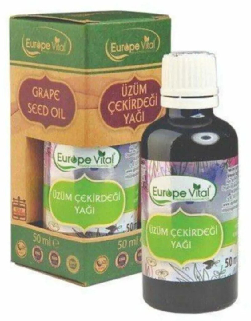 Europe Vital Üzüm Çekirdeği Yağı 50 ml.