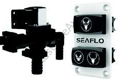 Seaflo Elektrikli Lüks Sessiz Tuvalet 12 V
