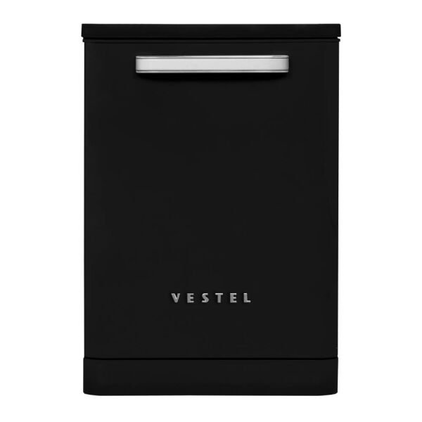 Vestel BM 5001 Retro Siyah 5 programlı Bulaşık Makinesi
