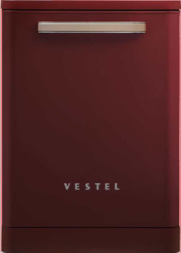 Vestel BM 5001 Retro Bordo 5 programlı Bulaşık Makinesi