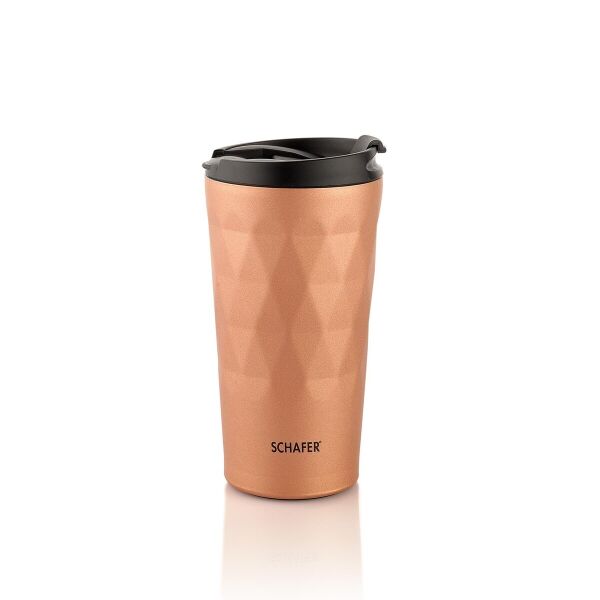 Schafer Iron Man Çelik Termos 350 mL Rosegold