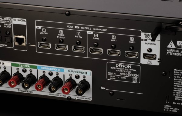 Denon AVC-S660h av amplifier