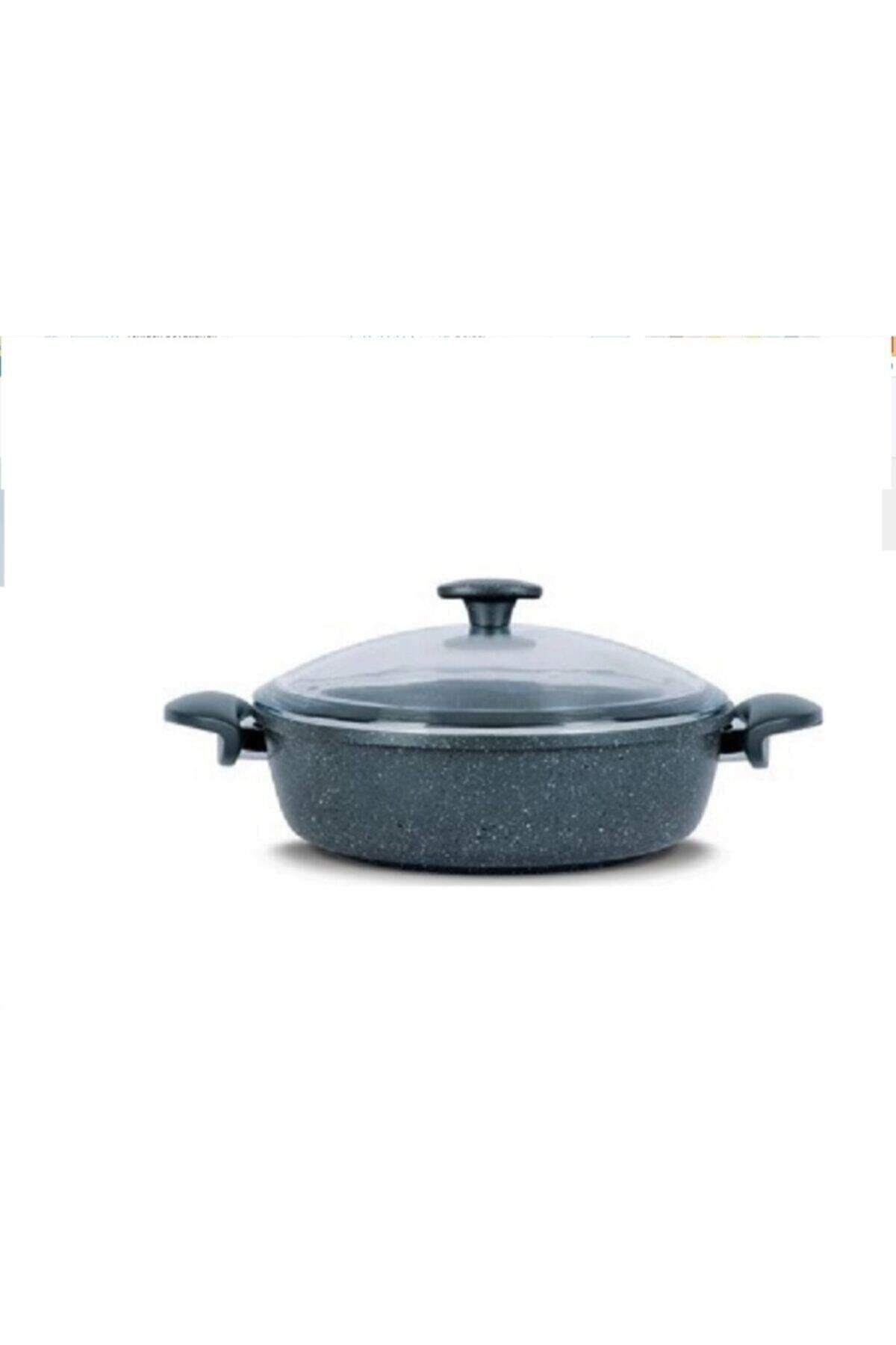 Gri Granit Karnıyarık Tenceresi 26 cm
