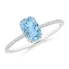 Altın Fantezi Blue Topaz Yüzük