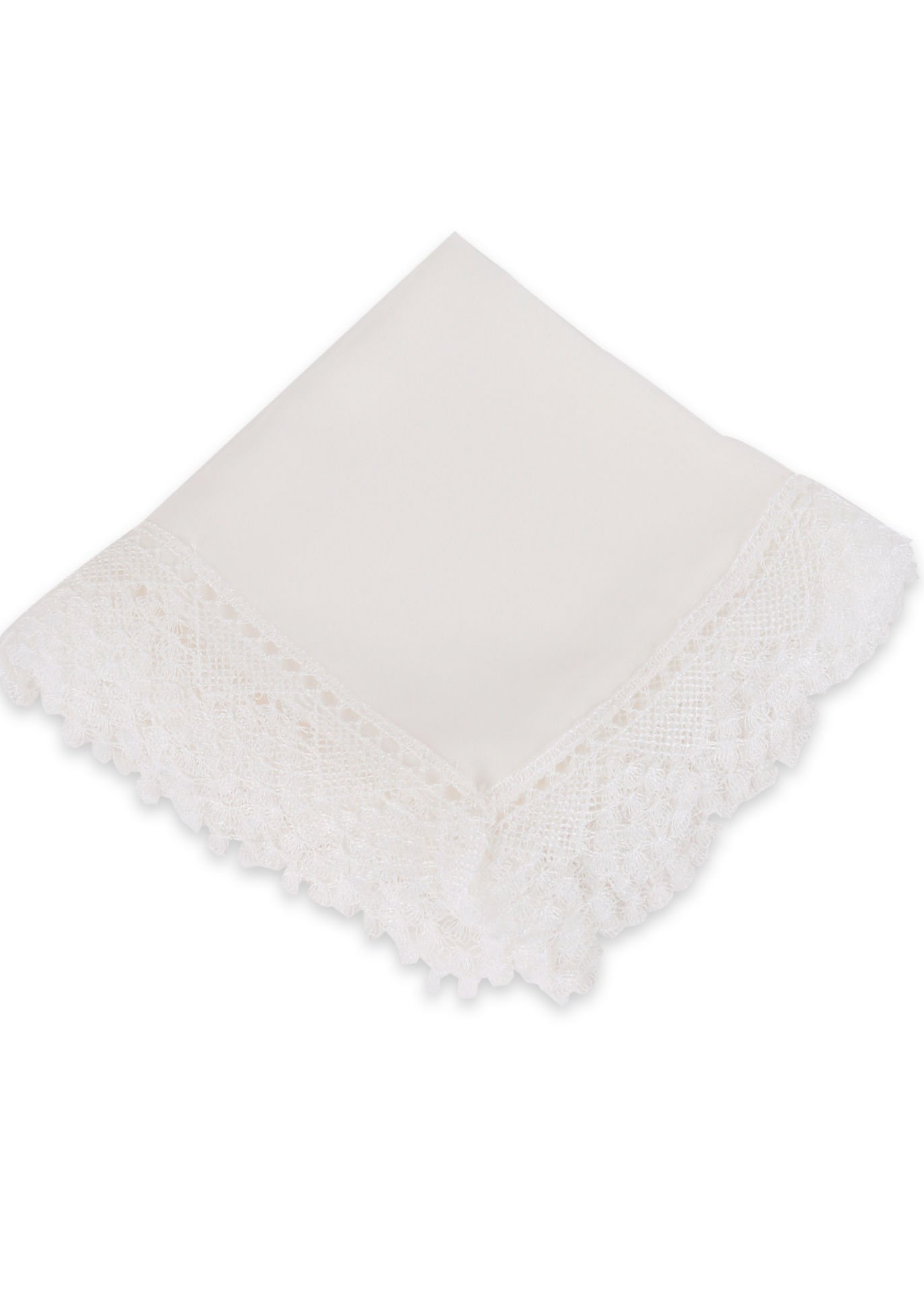 Güpürlü Uzun Şifon Şal KREM