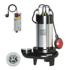 Sumak SBRT 19/2-P Parçalayıcı Bıçaklı Foseptik Dalgıç Pompa Trifaze (380V) - 1.8 Hp