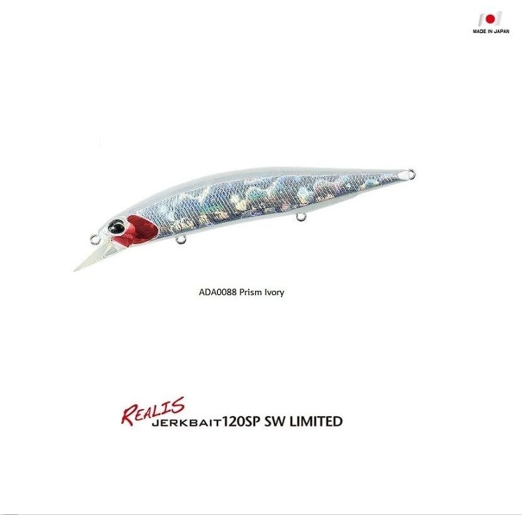 Duo Realis Jerkbait 120SP SW ADA0088 Prism Ivory