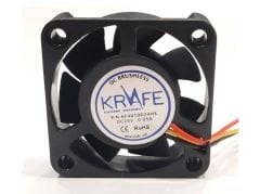 Krafe 40x40x10 24VDC 3 Kablolu Fan
