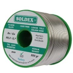 Soldex 1.6mm 500Gr Kurşunsuz Lehim Teli