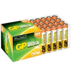 GP Ultra GP24AU Alkalin 40'lı AAA İnce Kalem Pil