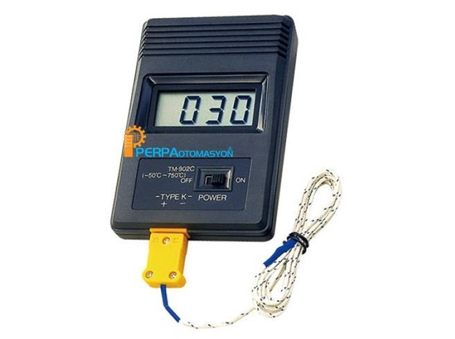 TM902C Dijital K Tipi Problu Termometre