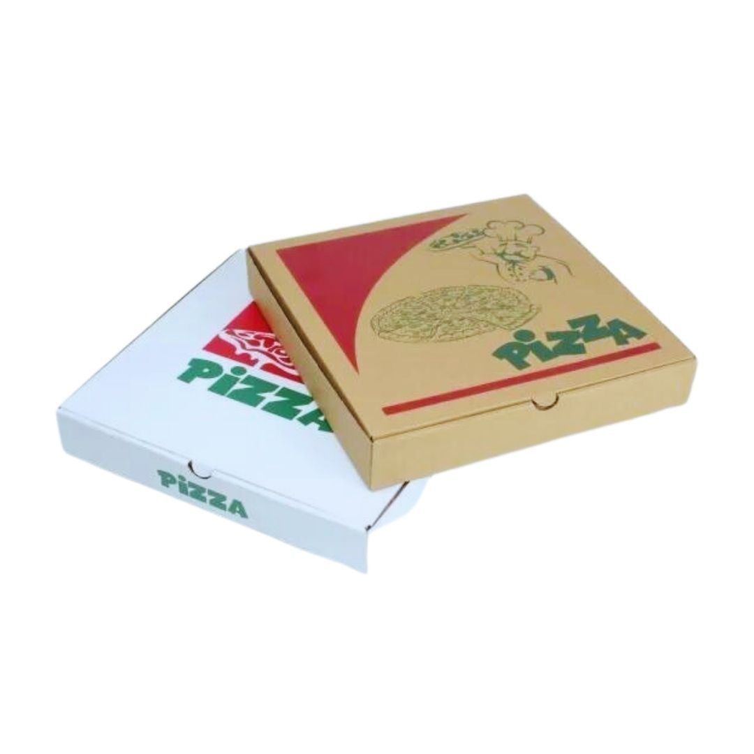 23,5x23,5x3 cm Baskılı Pizza Kutusu