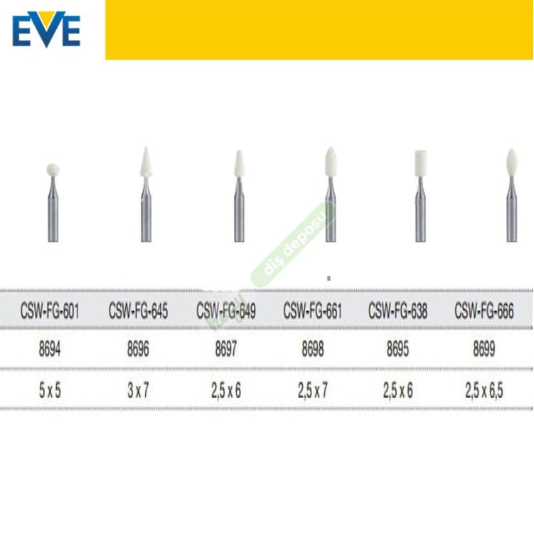 EVE Technick Arkansas Taşı - Cila Taşı Beyaz