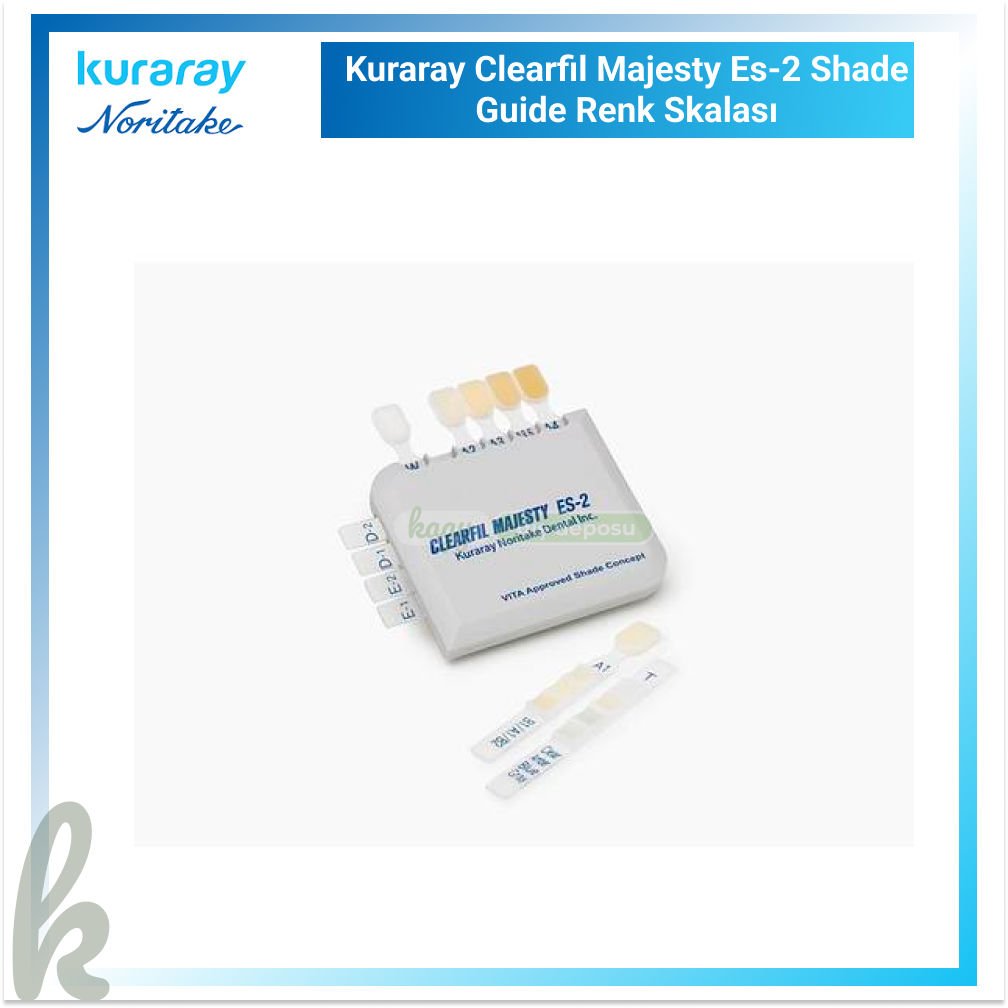 Kuraray Clearfil Majesty Es-2 Shade Guide Renk Skalası
