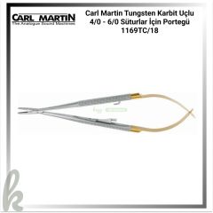 Carl Martin Tungsten Karbit Uçlu 4/0 - 6/0 Süturlar İçin Portegü 1169TC/18