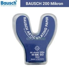 BAUSCH 200 Mikron At Nalı Artikülasyon Kağıdı
