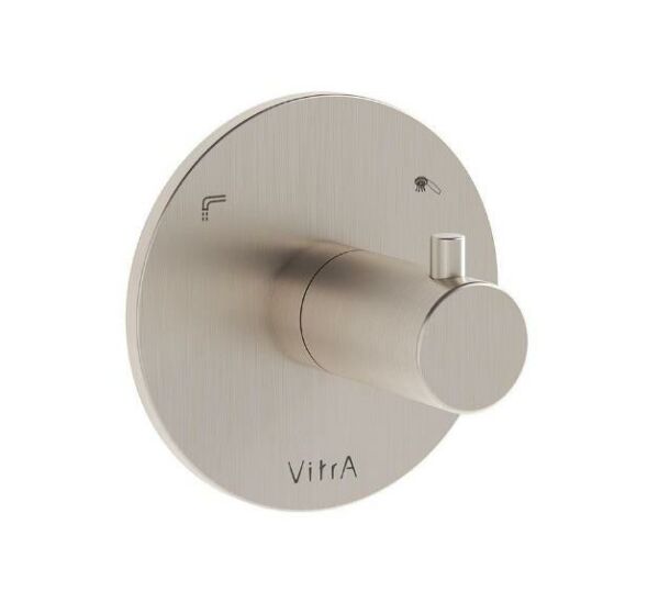 VitrA Origin A4262334 Ankastre 2 Yollu Yönlendirici Fırçalı Nikel