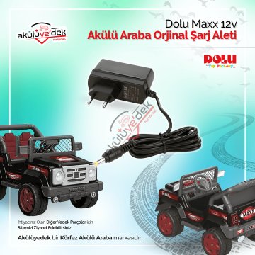 DOLU Maxx 12v Akülü Araba Orjinal Şarj Aleti