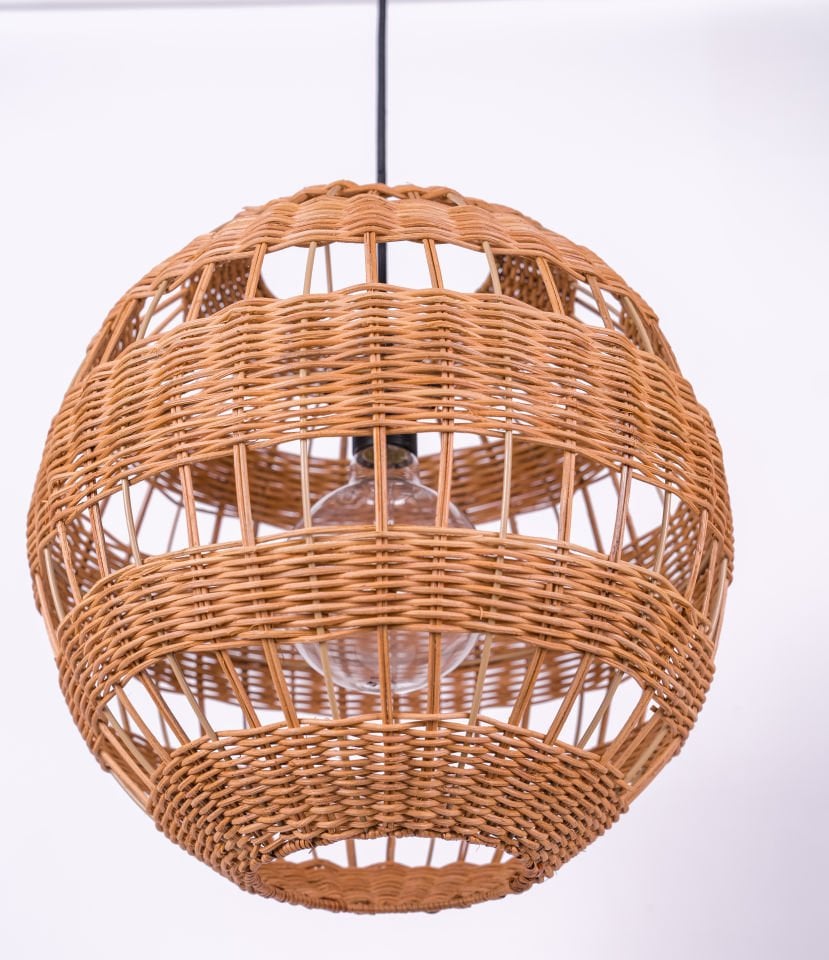 OLR286 AROA RATTAN SARKIT 40X39 CM OIA LIGHT